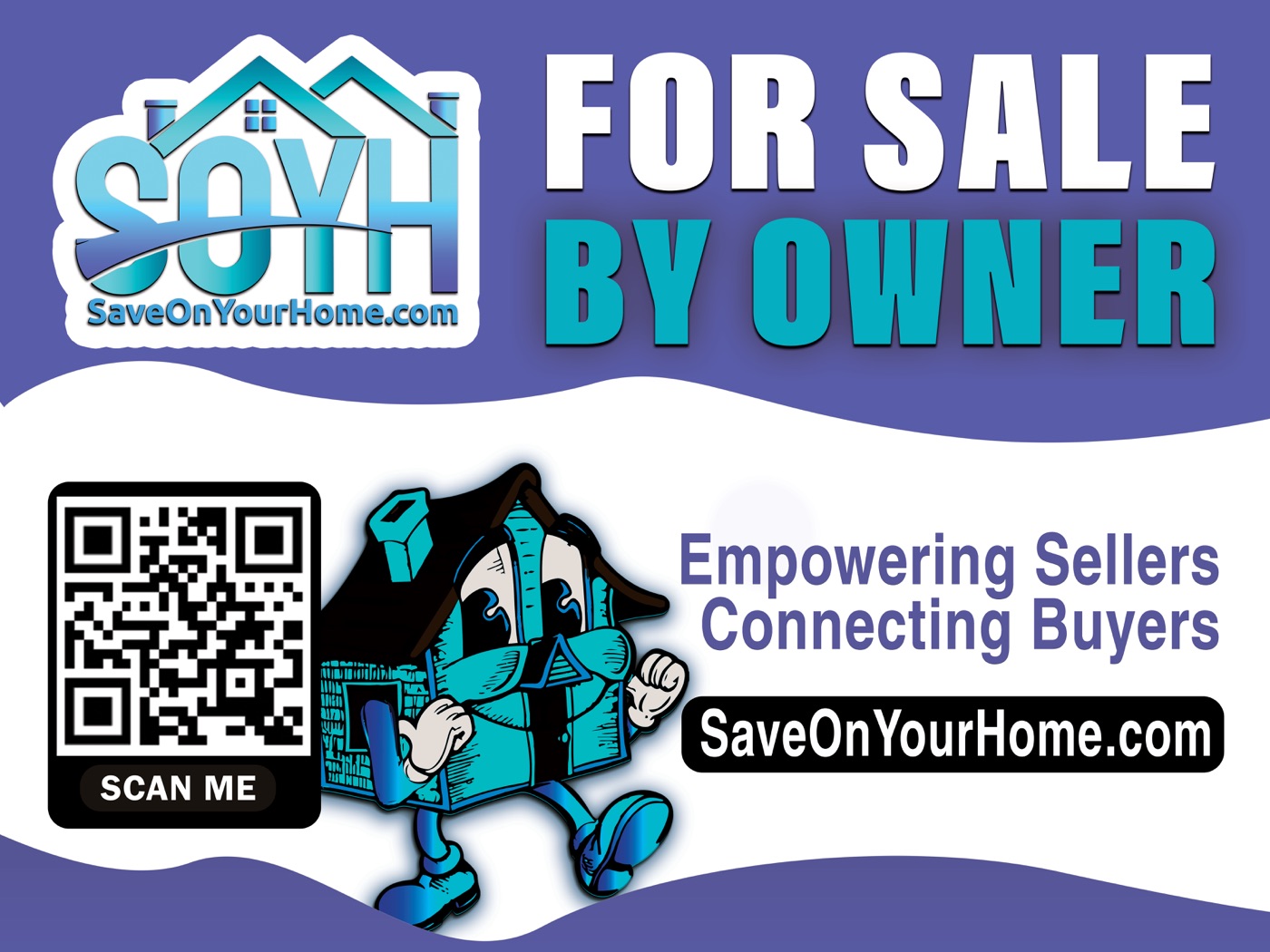 SaveOnYourHome free FSBO yard sign