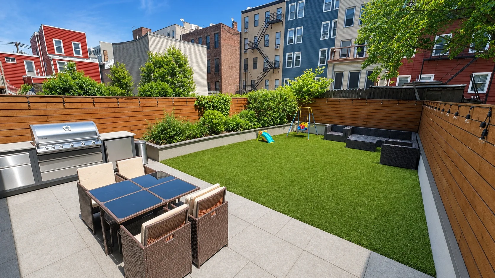 411 Monroe Street #1 - Hoboken, New Jersey - Expansive 3-Level Duplex